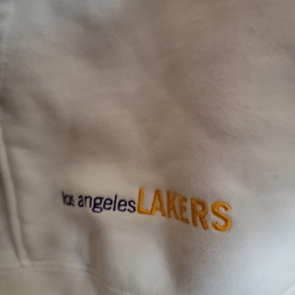 Used in Good Condition As is LAKERS STITCHED ORIGINAL HOODIE 3XL - Picture 2 of 16